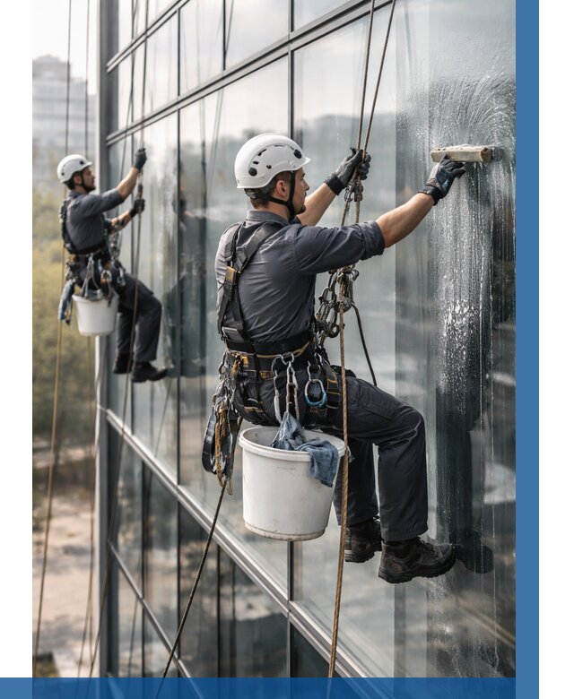 Мойка сплошного остекления в Сергиеве Посаде, заказать от 307 р.| ВЫСОТНИК-Сгп