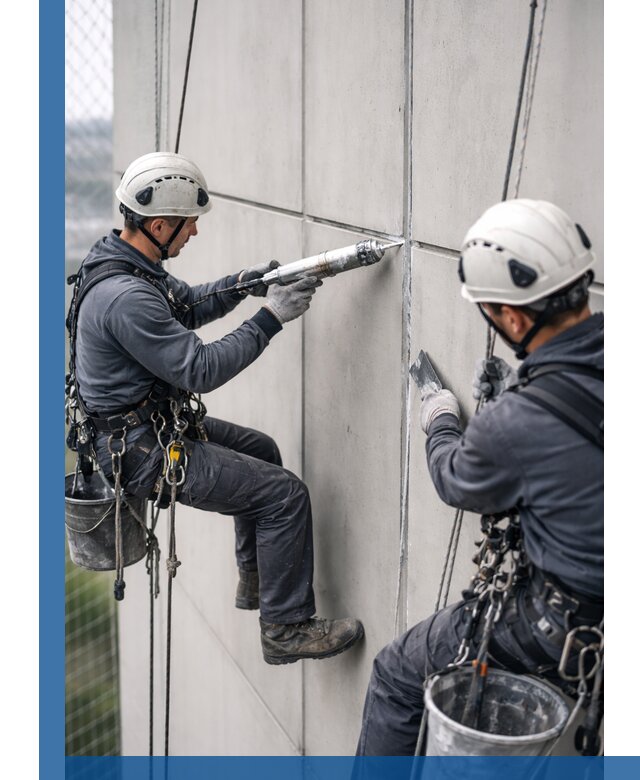 Первичная герметизация швов фасадов и кровель в Сергиеве Посаде