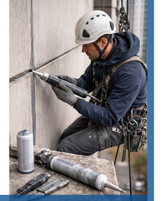 Вторичная герметизация швов в Сергиеве Посаде от 461 р. | ВЫСОТНИК-Сгп