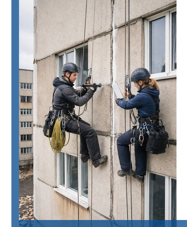Герметизация межпанельных швов тёплым швом в Сергиеве Посаде