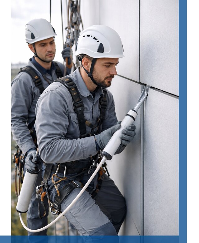 Герметизация швов вилатермом в Сергиеве Посаде от 614 р. | ВЫСОТНИК-Сгп