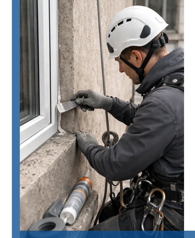 Герметизация монтажных швов окон в Сергиеве Посаде с гарантией качества