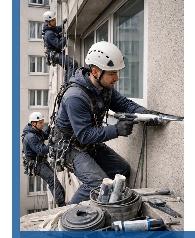 Герметизация швов лоджии в Сергиеве Посаде профессионально и надежно