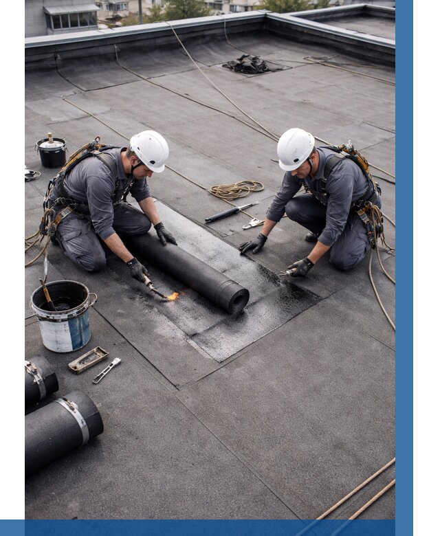 Ремонт мягкой кровли под ключ в Сергиеве Посаде от 716 р. | ВЫСОТНИК-Сгп