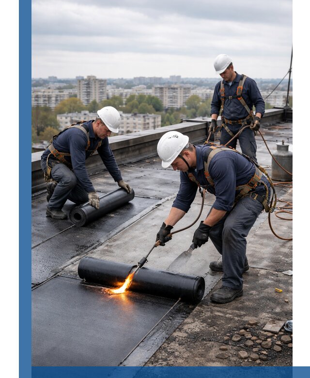 Ремонт наплавляемой кровли в Сергиеве Посаде качественно и надежно