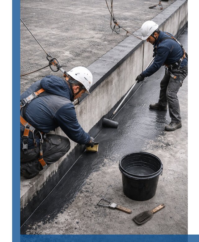 Гидроизоляция кровли жидкой резиной профессионально в Сергиеве Посаде