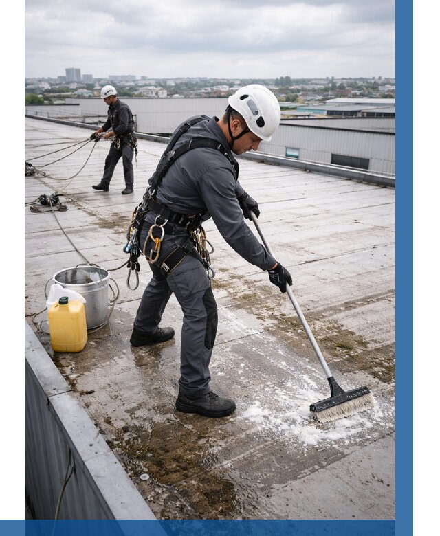 Очистка крыши по графику в Сергиеве Посаде от 7676 р. | ВЫСОТНИК-Сгп