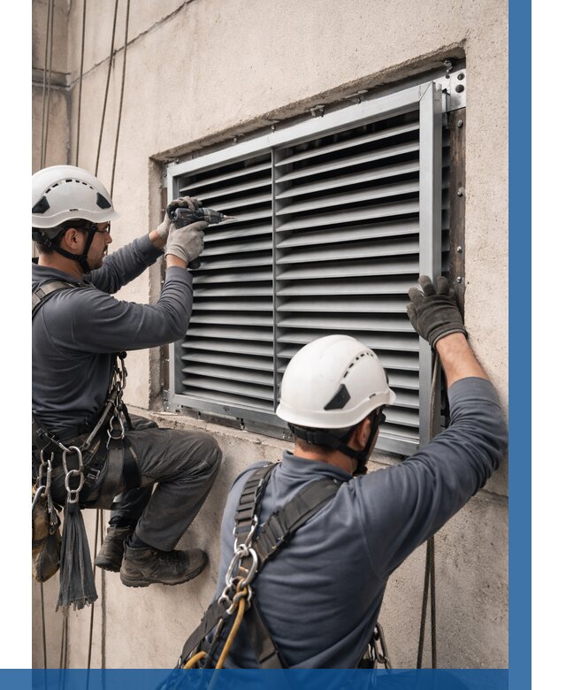 Монтаж вентиляционных решеток в Сергиеве Посаде от 4605 р. | ВЫСОТНИК-Сгп