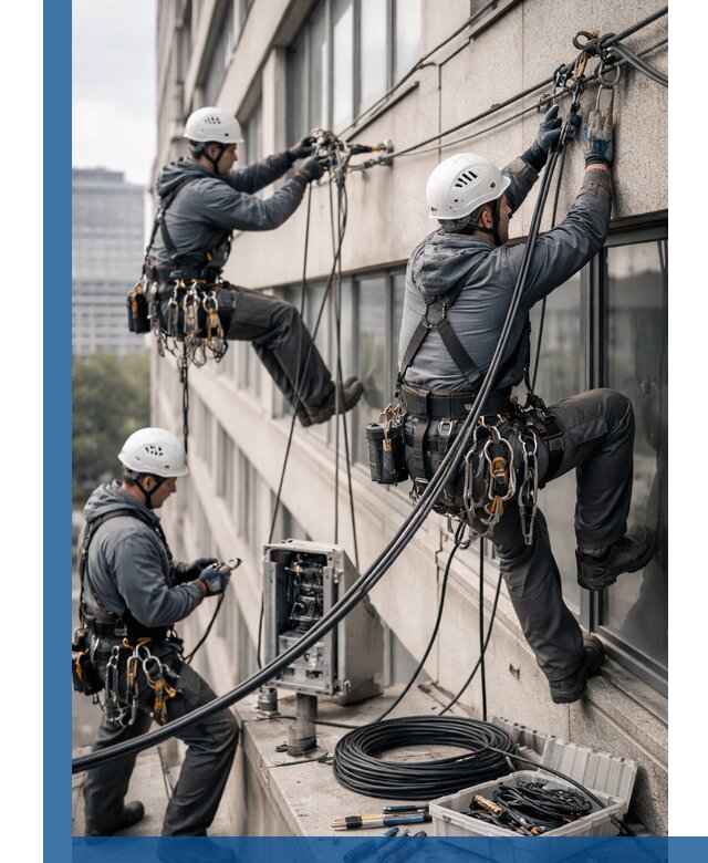 Прокладка оптоволоконного кабеля в Сергиеве Посаде под ключ с тестированием