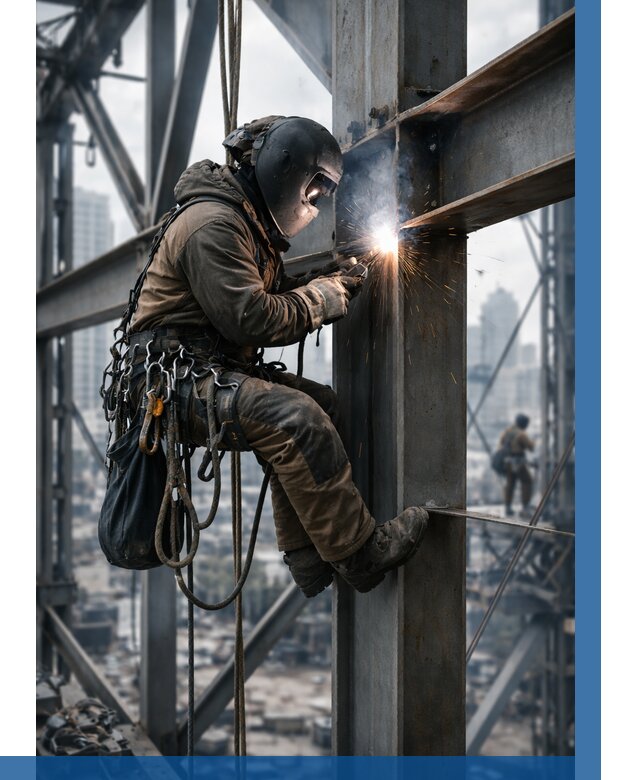 Высотные сварочные работы в Сергиеве Посаде от 3582 р. | ВЫСОТНИК-Сгп