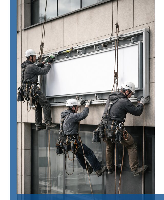 Профессиональный монтаж светового короба под ключ в Сергиеве Посаде