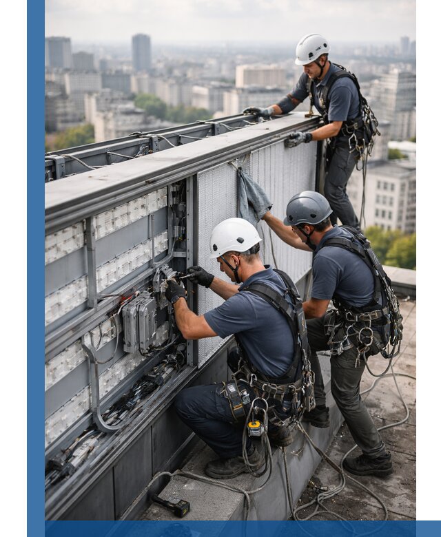 Профессиональное обслуживание крышной рекламы в Сергиеве Посаде под ключ