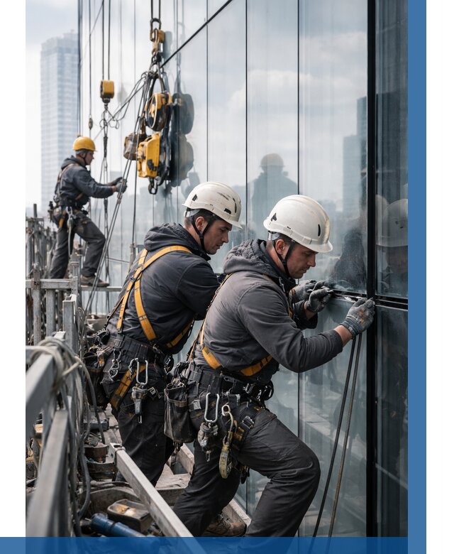 Структурное остекление фасадов в Сергиеве Посаде от 9722 р. | ВЫСОТНИК-Сгп