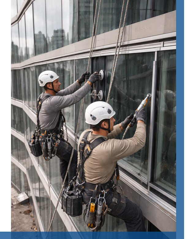 Радиусное остекление фасада в Сергиеве Посаде от 12281 р. | ВЫСОТНИК-Сгп