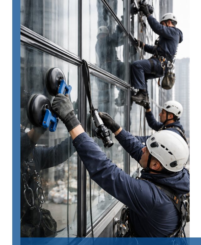 Радиусное остекление фасадов под ключ в Сергиеве Посаде с гарантиями