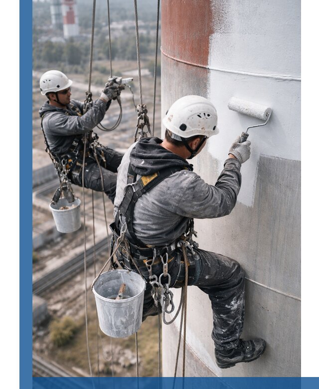 Покраска дымовых труб в Сергиеве Посаде: антикоррозийная защита и восстановление
