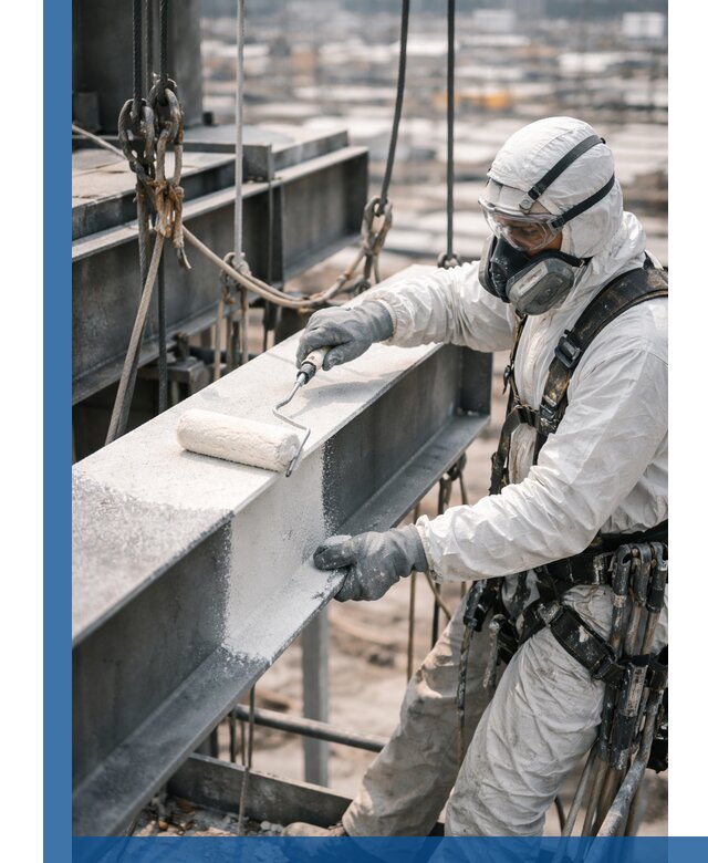 Профессиональная огнезащитная обработка металлоконструкций в Сергиеве Посаде