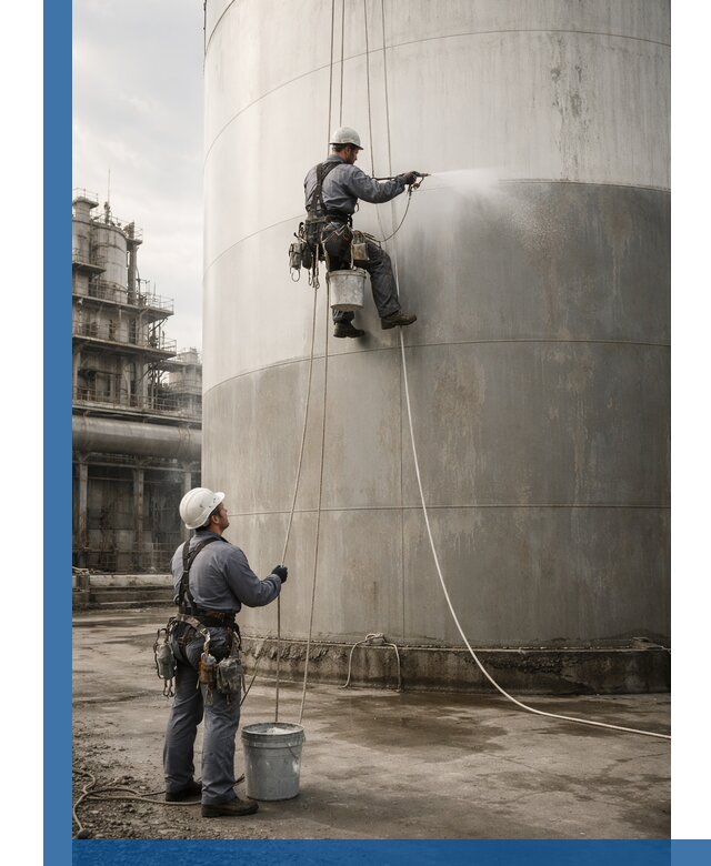 Покраска стальных резервуаров и емкостей в Сергиеве Посаде профессионально