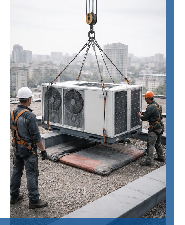 Подъем груза на крышу в Сергиеве Посаде от 5117 р. | ВЫСОТНИК-Сгп заказать