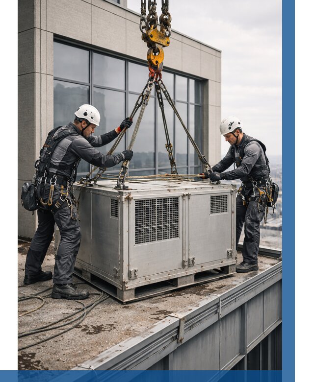 Такелажные работы на высоте в Сергиеве Посаде от 8187 р. | ВЫСОТНИК-Сгп