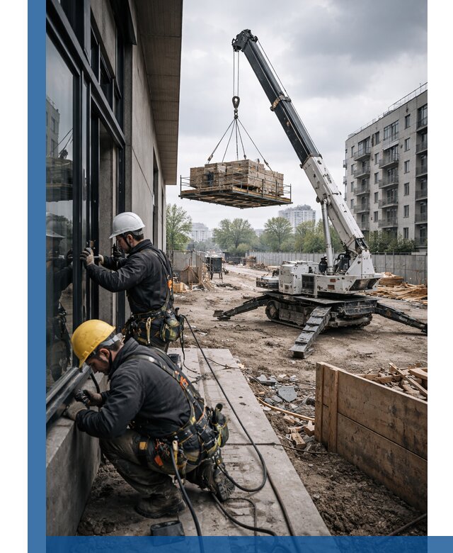 Аренда крана Пионер в Сергиеве Посаде для строительных работ