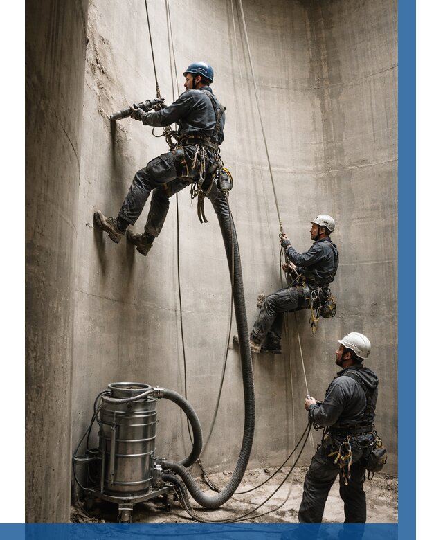 Зачистка силосов в Сергиеве Посаде от 4605 р. Договор и смета ВЫСОТНИК-Сгп