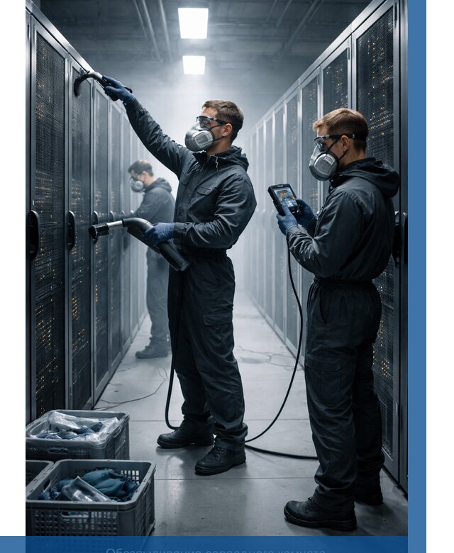 Обеспыливание серверной комнаты в Сергиеве Посаде от 4605 р. | ВЫСОТНИК-Сгп