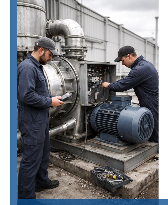 Техническое обслуживание промышленного оборудования в Сергиеве Посаде