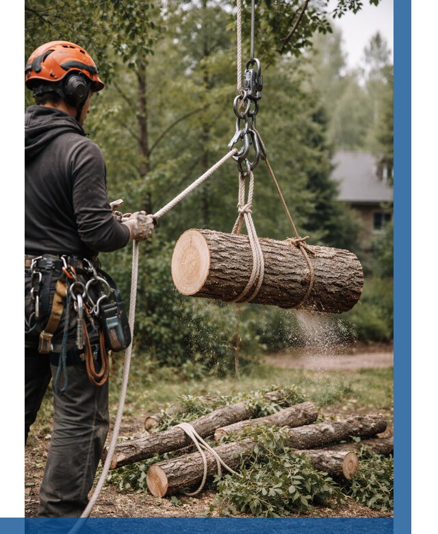 Валка деревьев частями в Сергиеве Посаде от 7676 р. | ВЫСОТНИК-Сгп