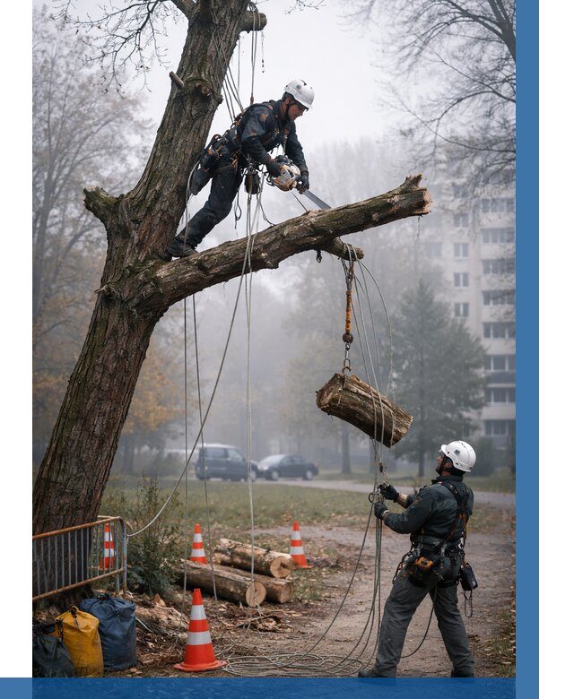 Удаление аварийных деревьев в Сергиеве Посаде от 15351 р. | ВЫСОТНИК-Сгп
