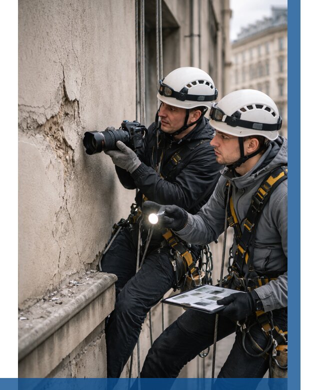 Фотофиксация дефектов фасада в Сергиеве Посаде от 4605 р. | ВЫСОТНИК-Сгп