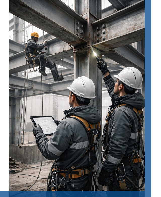 Обследование металлоконструкций в Сергиеве Посаде от 5629 р. | ВЫСОТНИК-Сгп